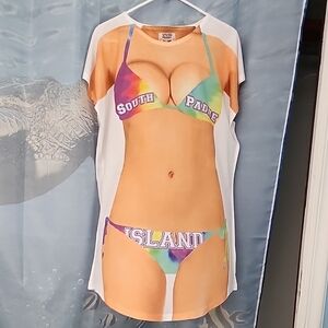 Colorful South Padre Island Graphic Dress